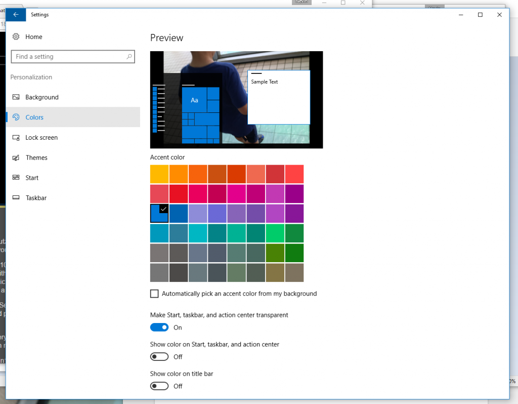 how to personalize windows 10
